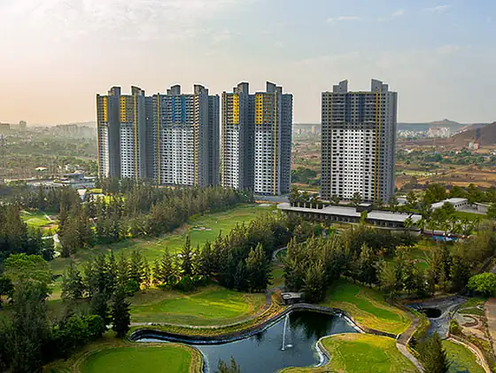 Blue Ridge Hinjewadi township master layout plan